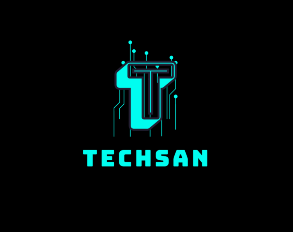 TechSan logotip - PLC programiranje in IoT
